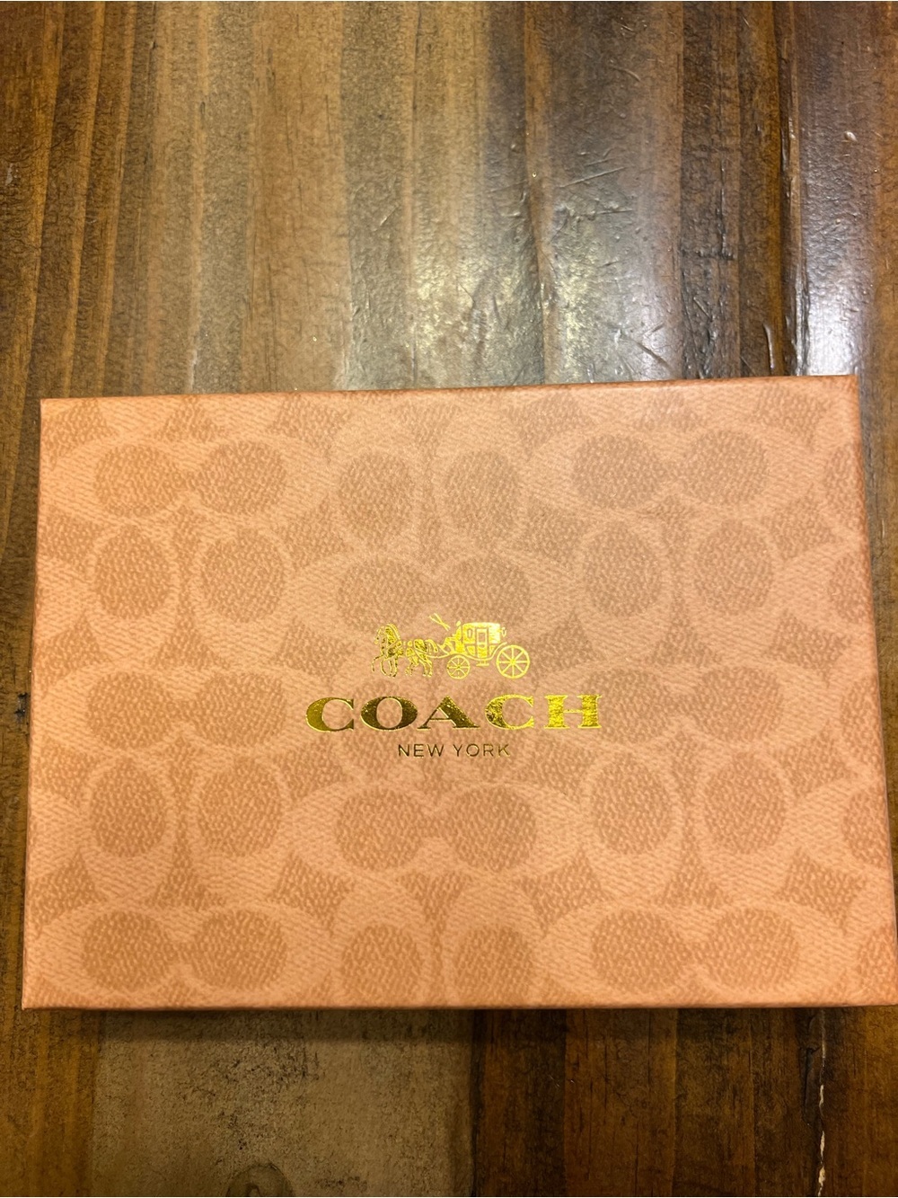 Coach Black and Brown Signature Wristlet with Gold Hardware - Picture 2 of 9